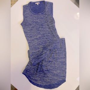 Aritzia Wilfred blue dress Size S